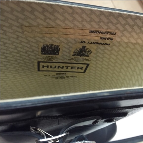 Navy Hunter Rain Boots - Picture 4 of 4